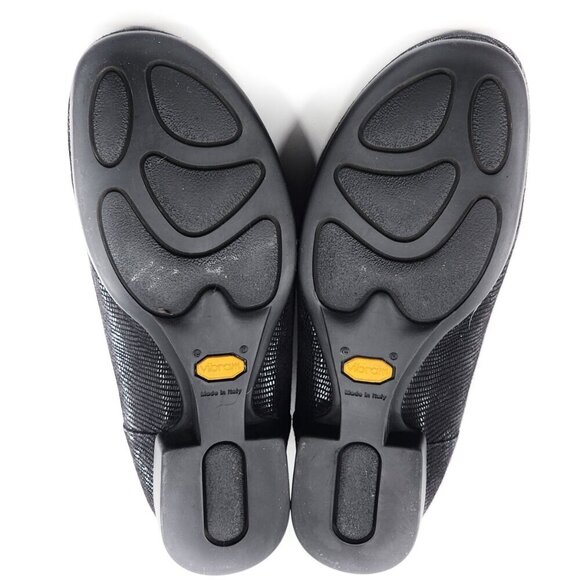 THIERRY RABOTIN Black Shiny Suede Loafer Flats Shoes - Picture 7 of 7